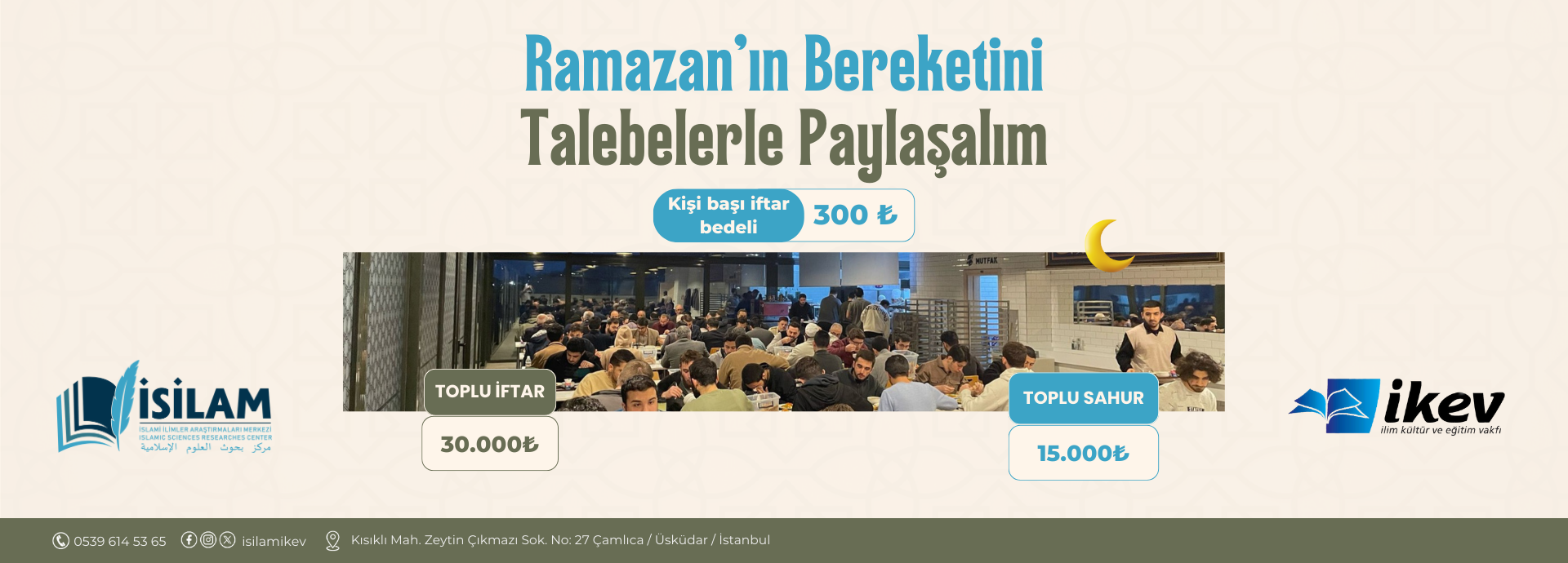 Ramazan'ın Bereketini Talebelerle Paylaşın